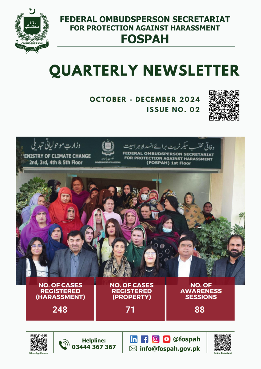 FOSPAH Newsletter Q4 2024 cover