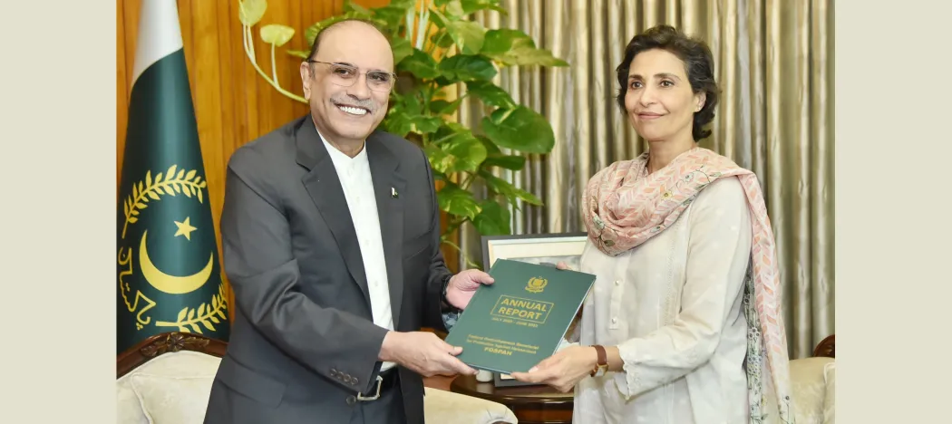President Admires FOSPAH's Working; Emphasises on Awareness Campaigns