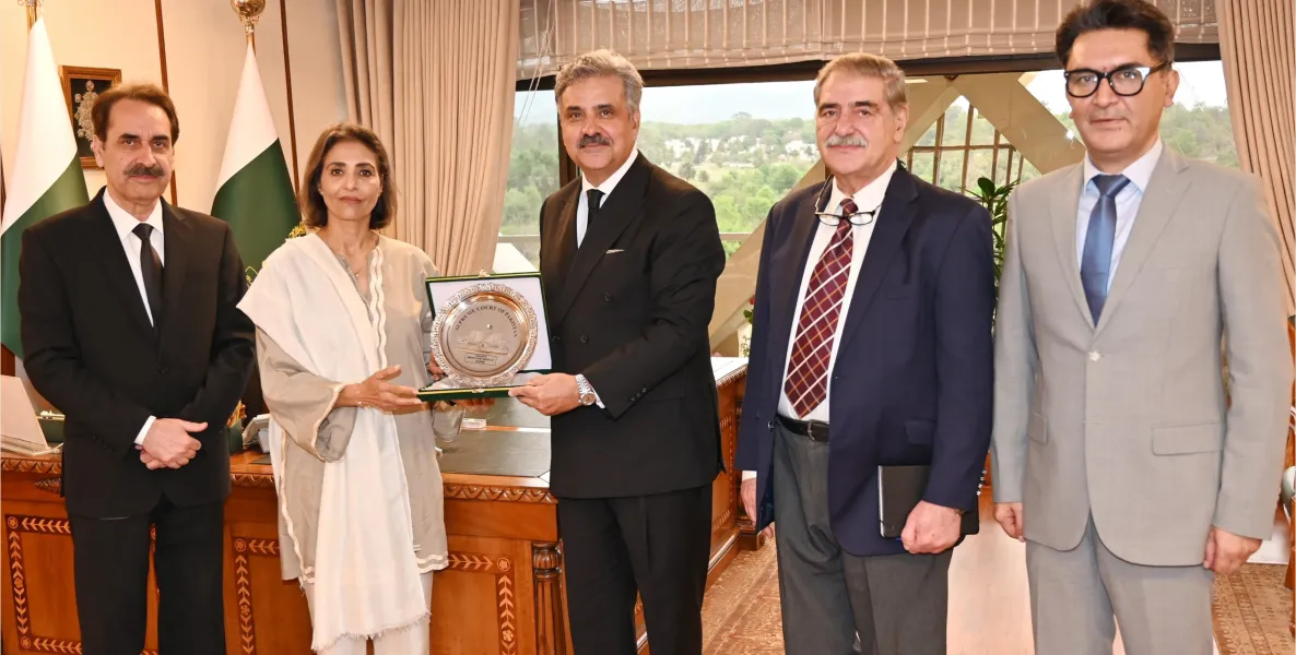 Federal Ombudsperson for Protection Against Harassment Ms. Fauzia Viqar Meets Chief Justice of Pakistan